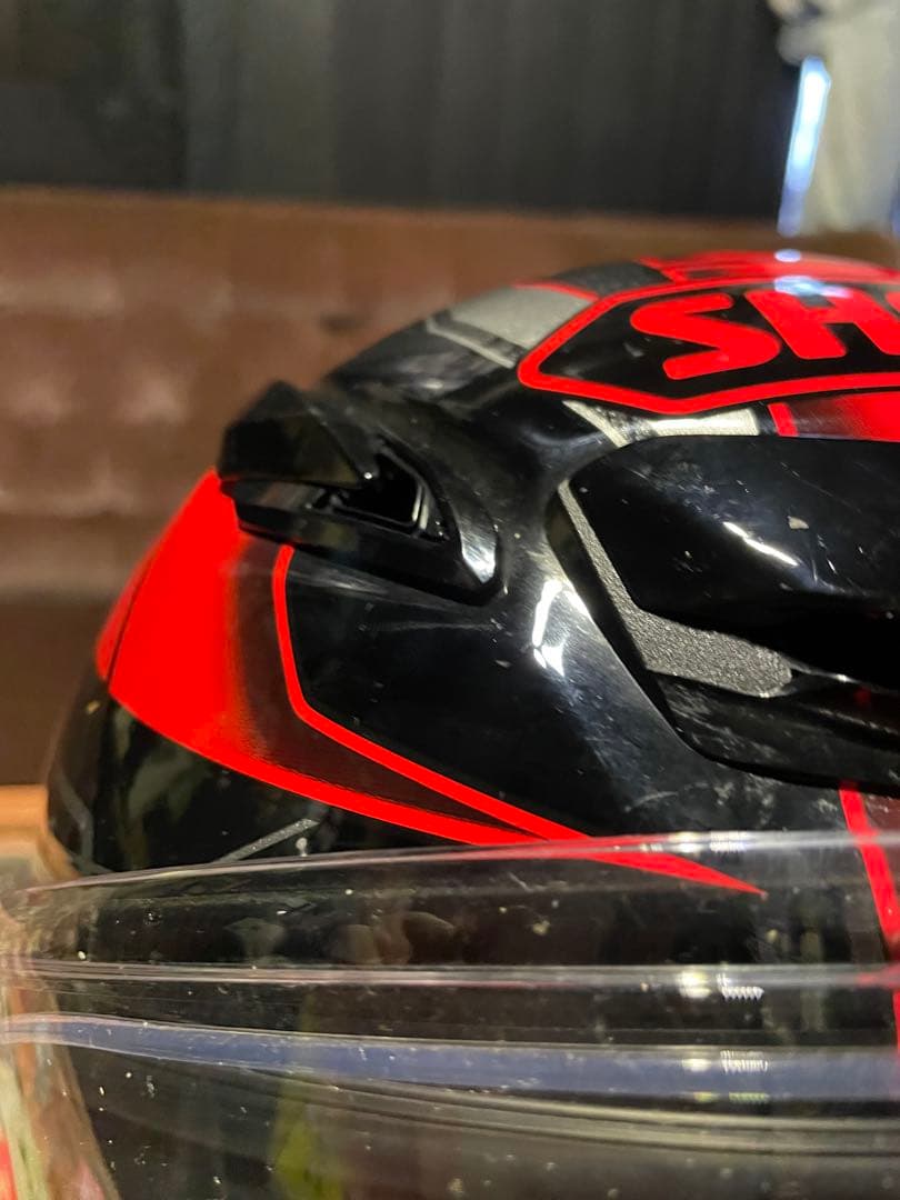 SHOEI ショウエイZ-8 黒赤ライン　L59cm (中古)