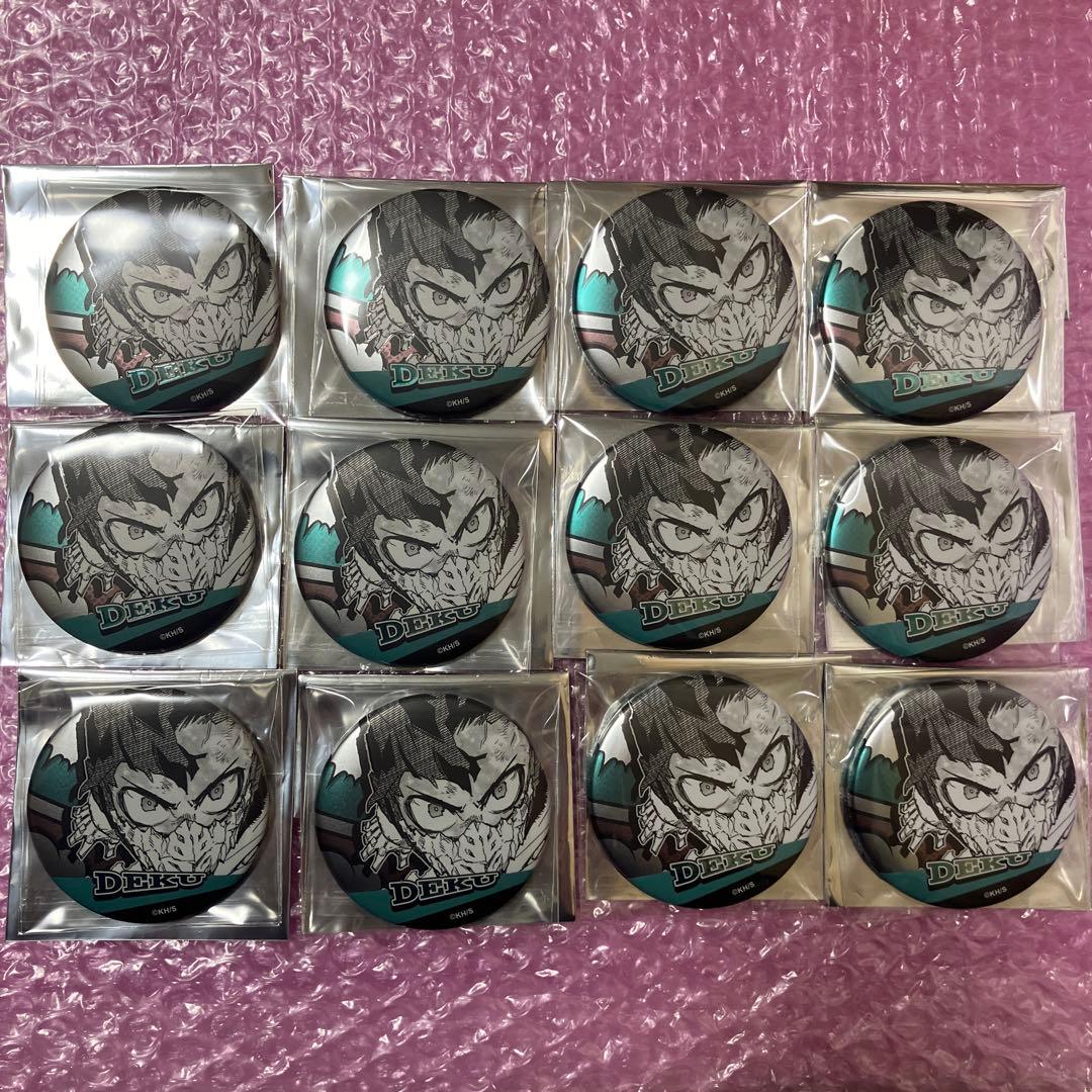 ヒロアカ　デコレクション缶バッジ　第二弾　緑谷　12個