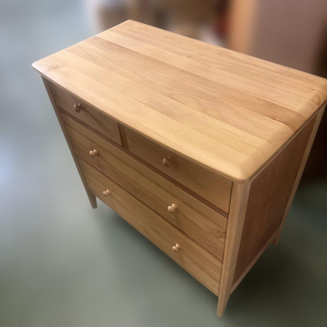 天然木製　チェスト　美品