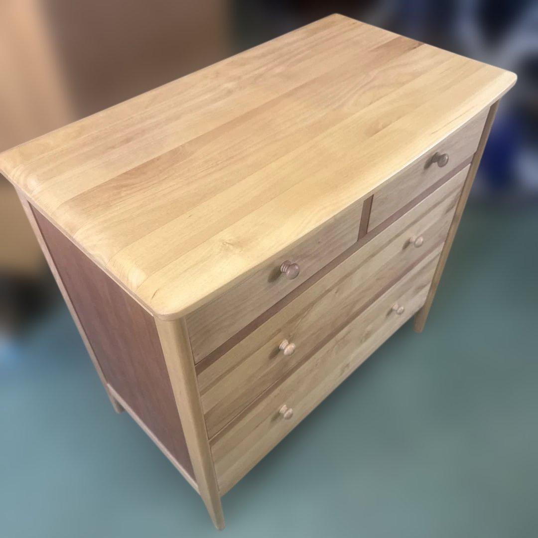 天然木製　チェスト　美品