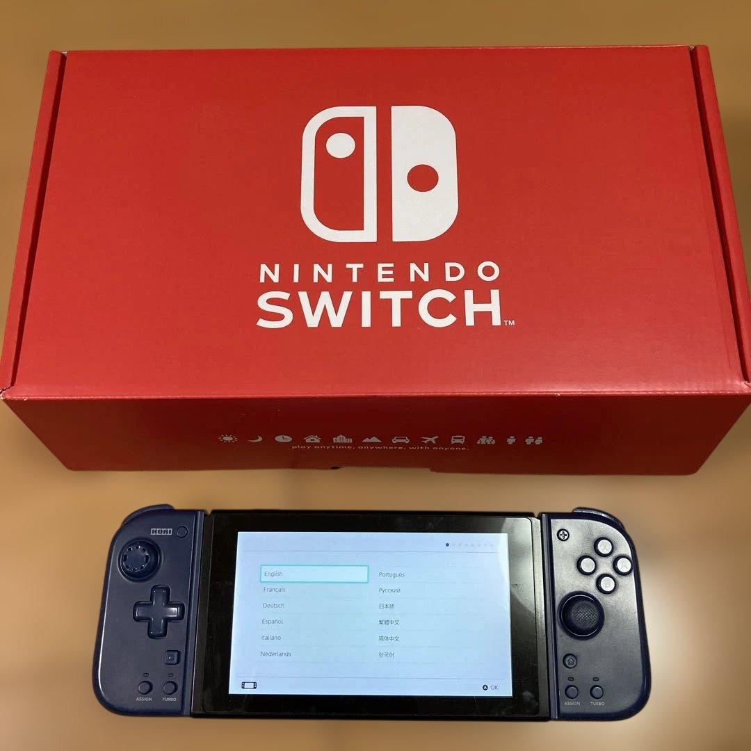 Nintendo Switch ブルー/レッド ジョイコン変更済み　本体　訳あり