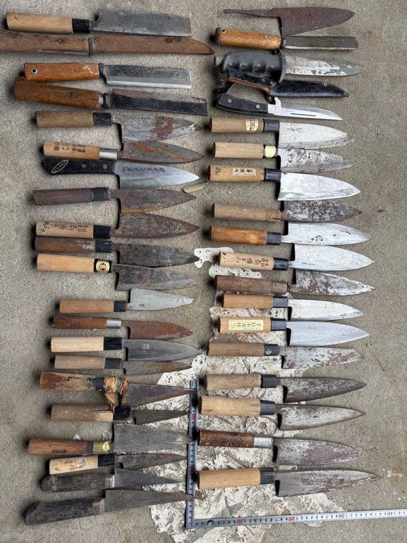 a*6様 和包丁 まとめ 包丁　39合計