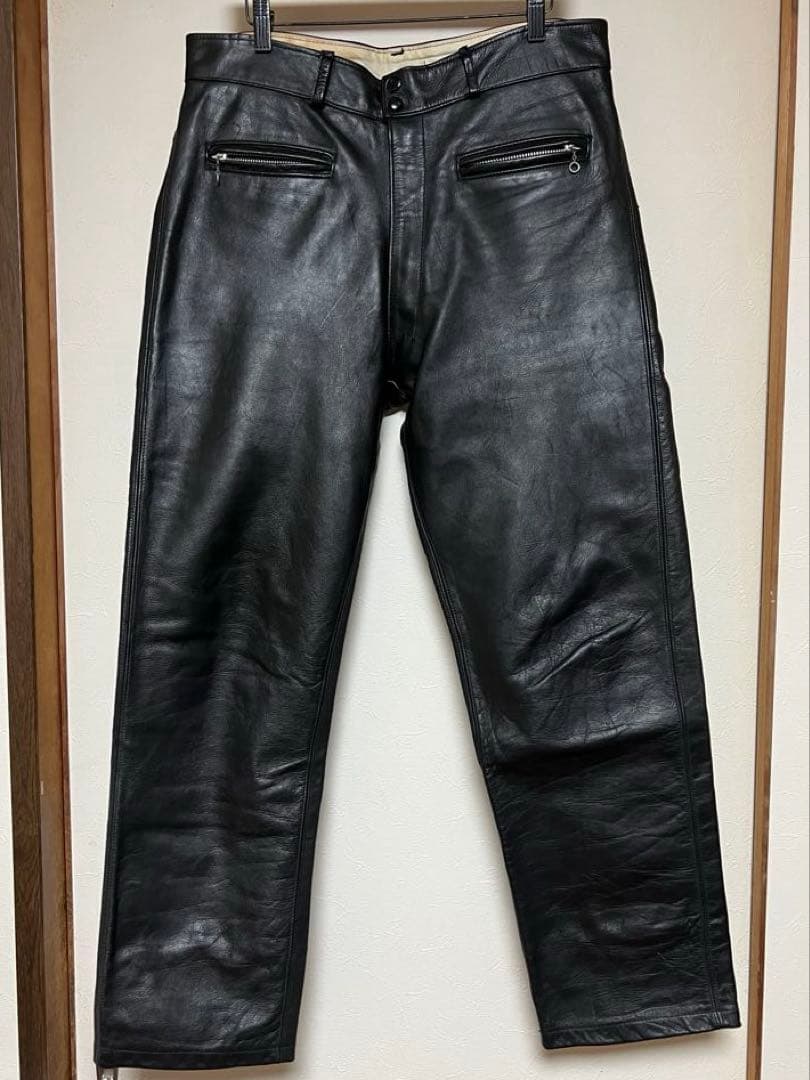 BECK 50s レザーパンツ　ヴィンテージ