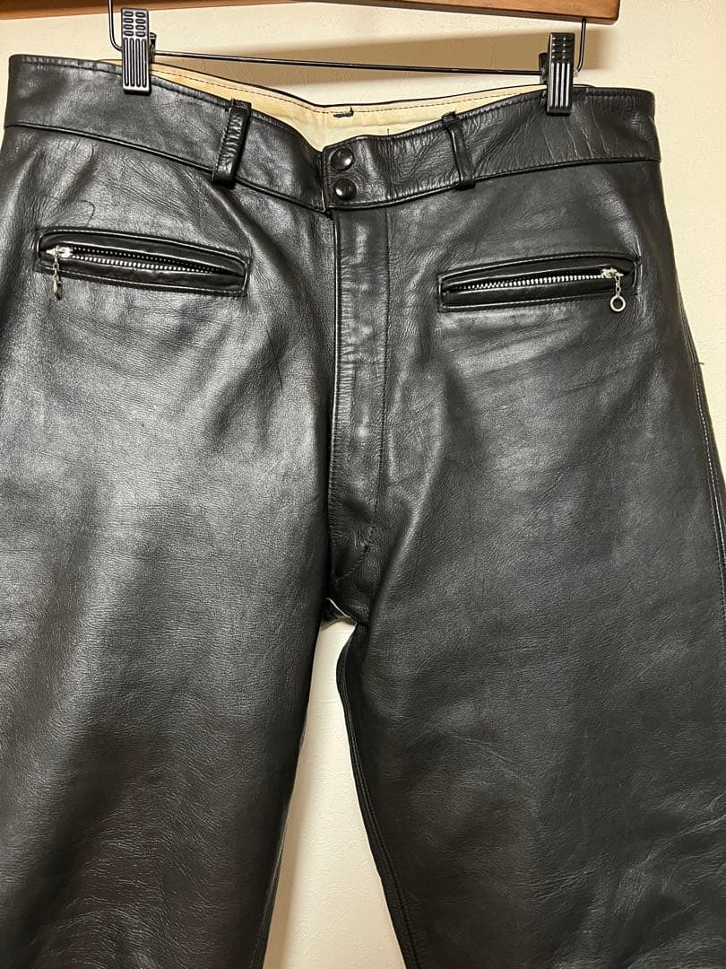 BECK 50s レザーパンツ　ヴィンテージ