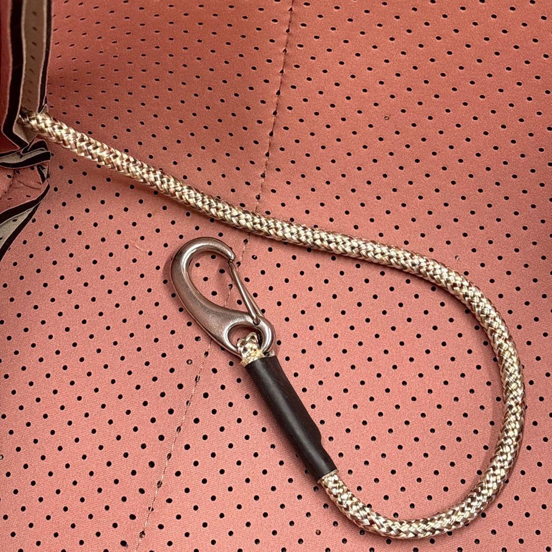 【美品】ステイトオブエスケープ エスケープトート ベージュ×ピンク