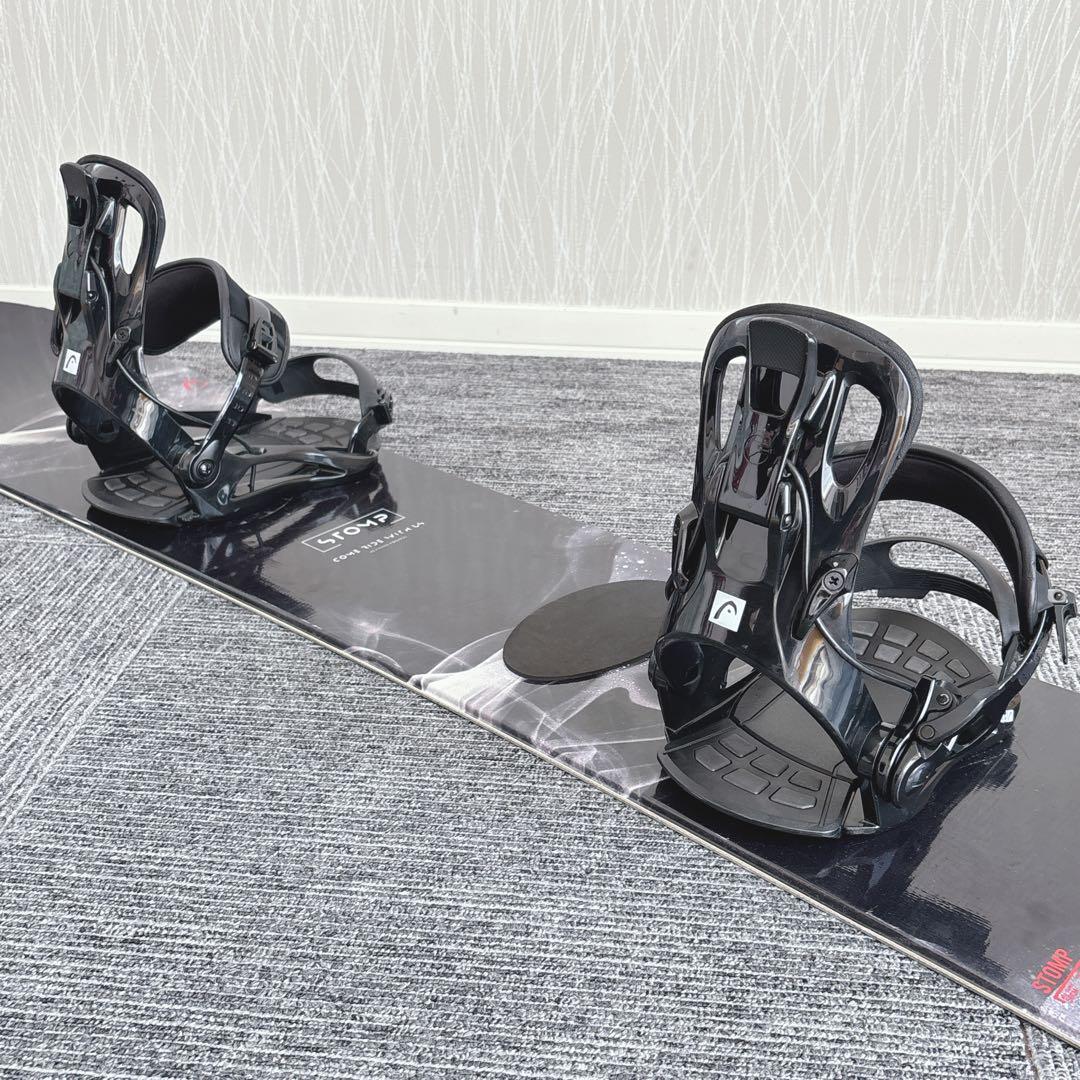 72超豪華❗️HEAD メンズスノーボードセット★スノボ154cm+ビン付