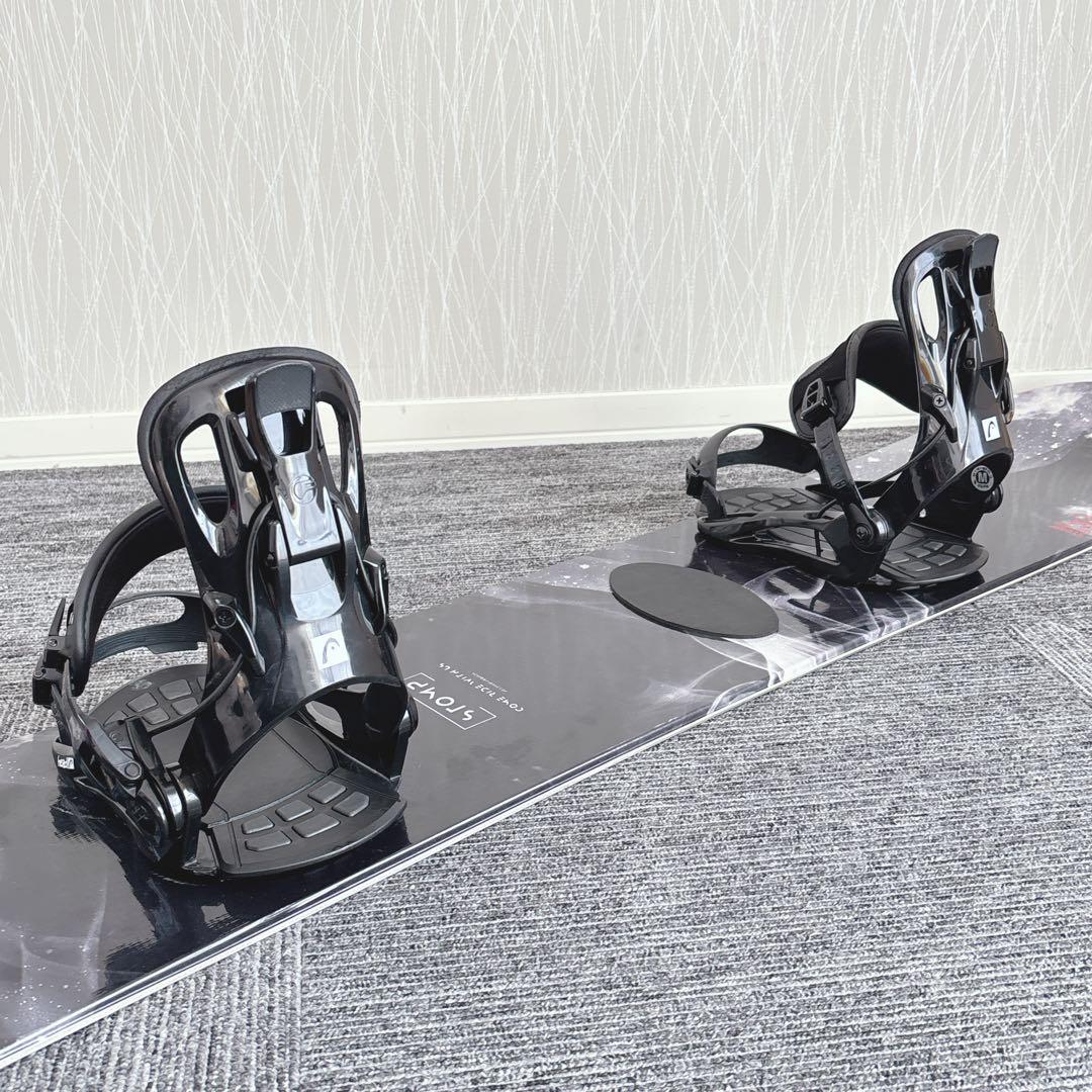 72超豪華❗️HEAD メンズスノーボードセット★スノボ154cm+ビン付