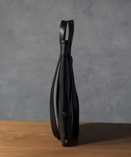 パトリックステファン レザートートバッグ ブラック 本革