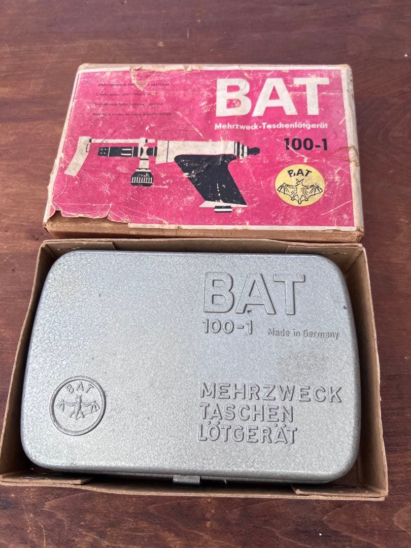 とても珍しいハンドガン型のドイツ製バーナーBAT。