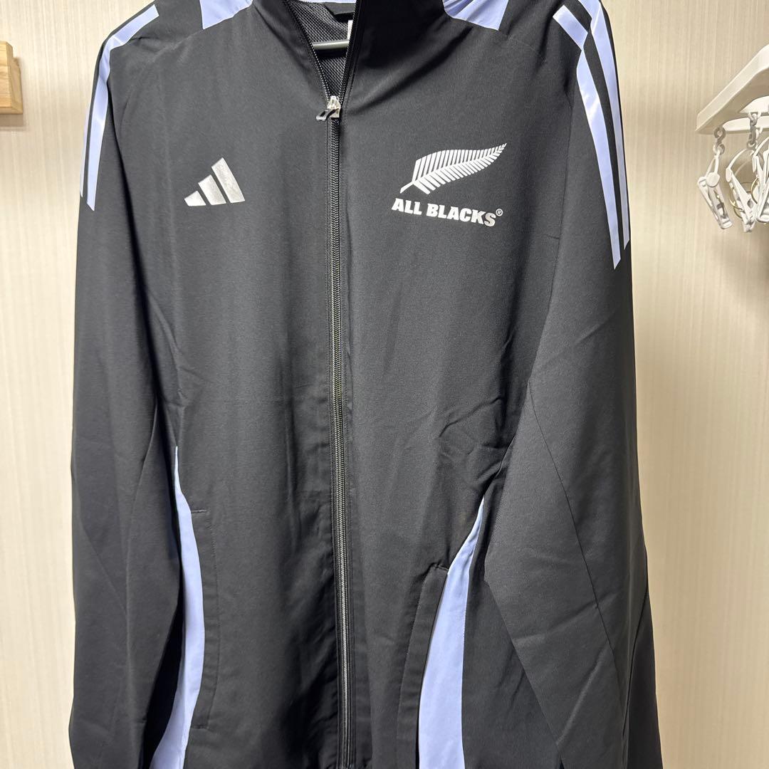 adidas ALL BLACKS ウォームアップウェア Lサイズ