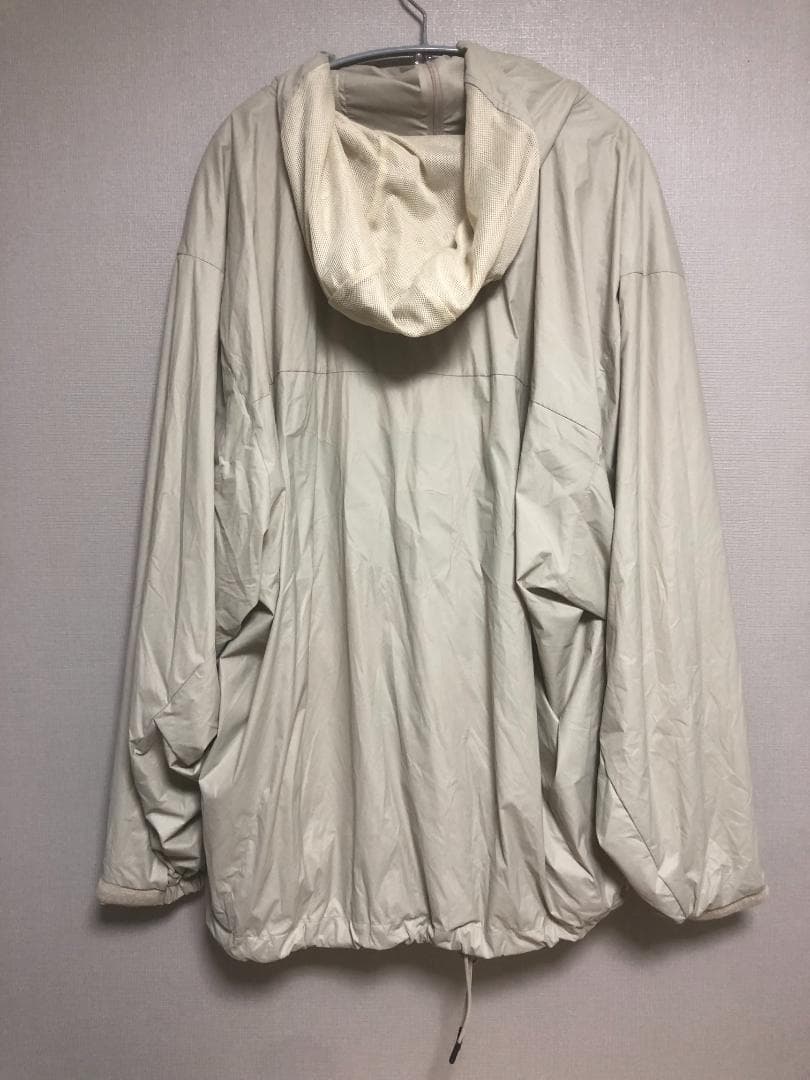 未使用 7.1万 PGG フード付きナイロンジャケット ベージュ 5 L XL