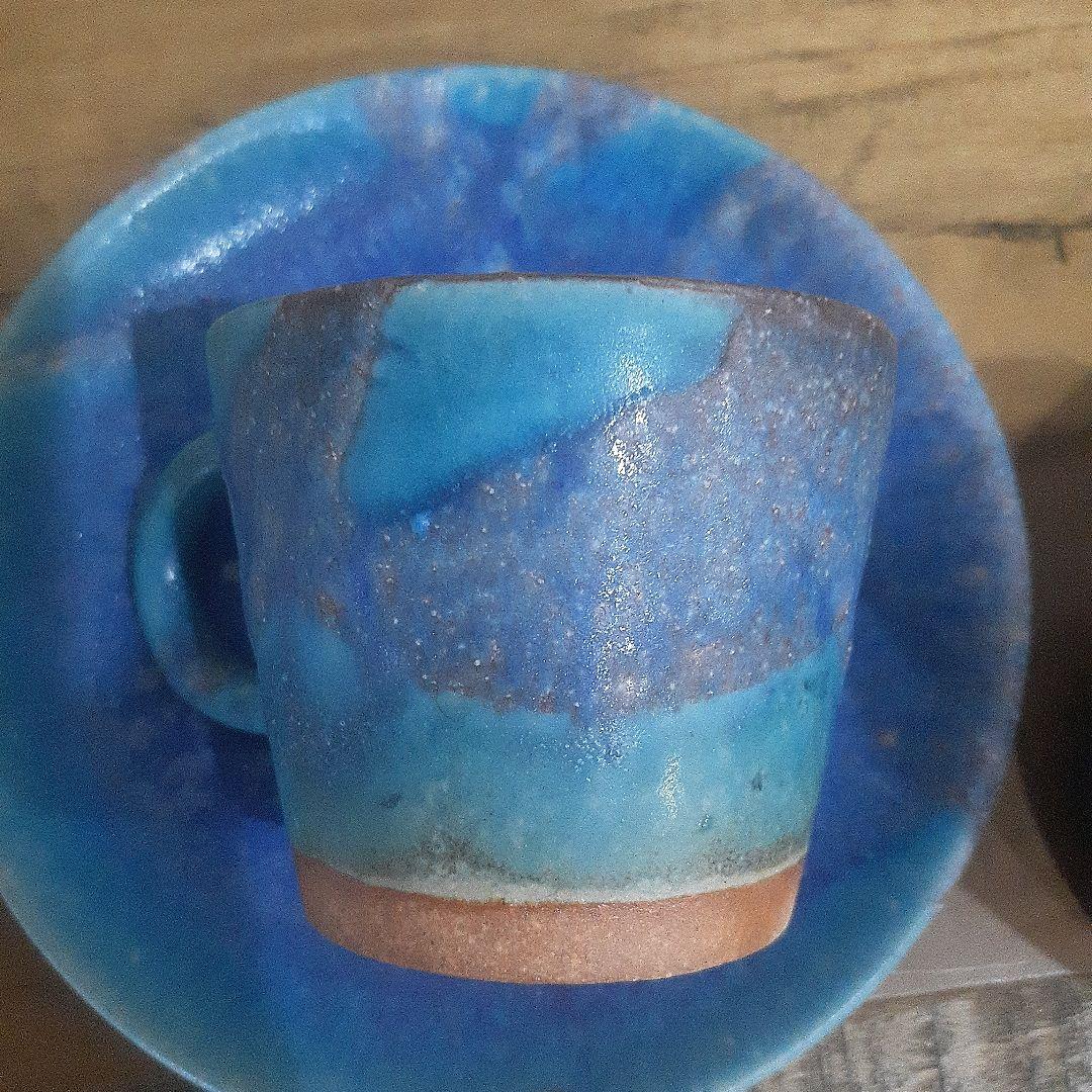 ターコイズブルー 焼き物 陶器 セット