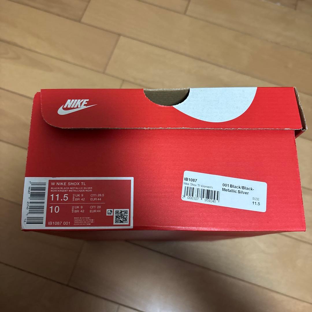 NIKE SHOX TL ブラック 28cm