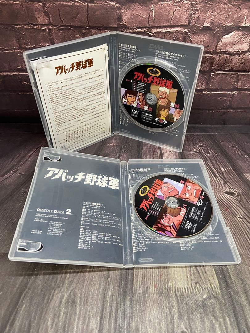 ⚫︎ サンプル品　アパッチ野球軍 DVD-BOX