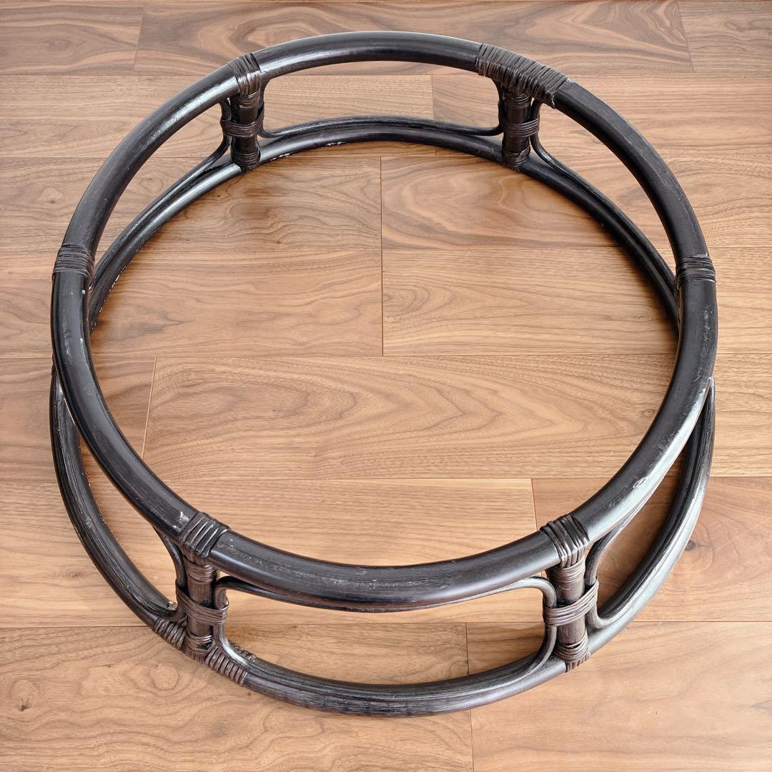 ニトリ リラックスチェア パパサンチェア ラタンチェア【廃盤品/希少カラー】