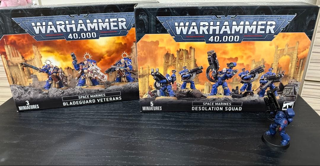 ウォーハンマー スペースマリーン　引退品