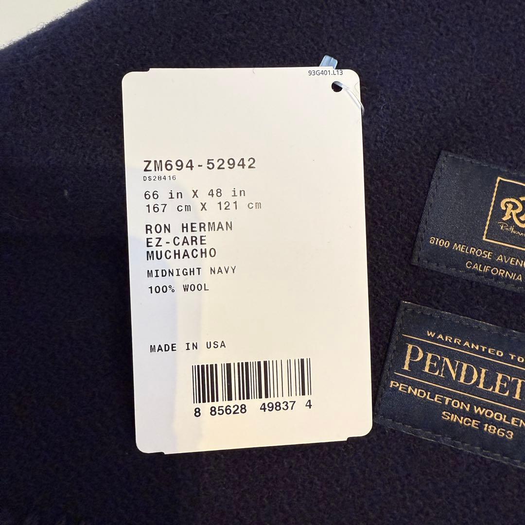 新品!! ロンハーマン × PENDLETON 大判 ウール ブランケット