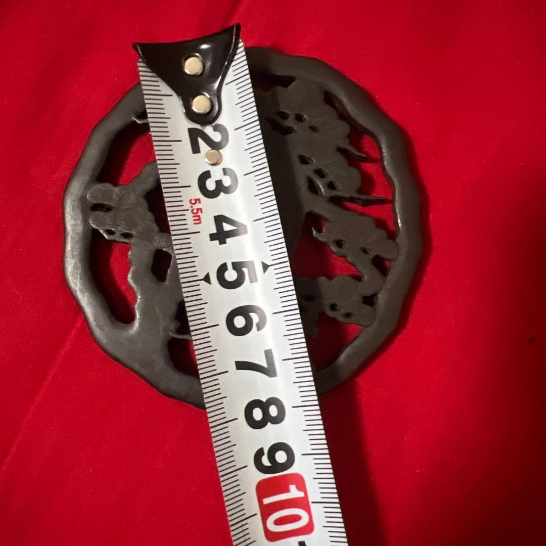 鍔 鐔 ツバ 刀装具 日本刀 刀剣 アンティーク 骨董品 美術品