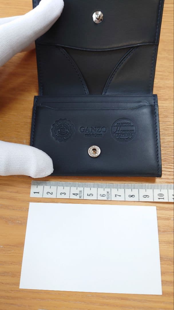 GANZO ガンゾ 未使用 小銭入れ カード ホーウィン社製レザー