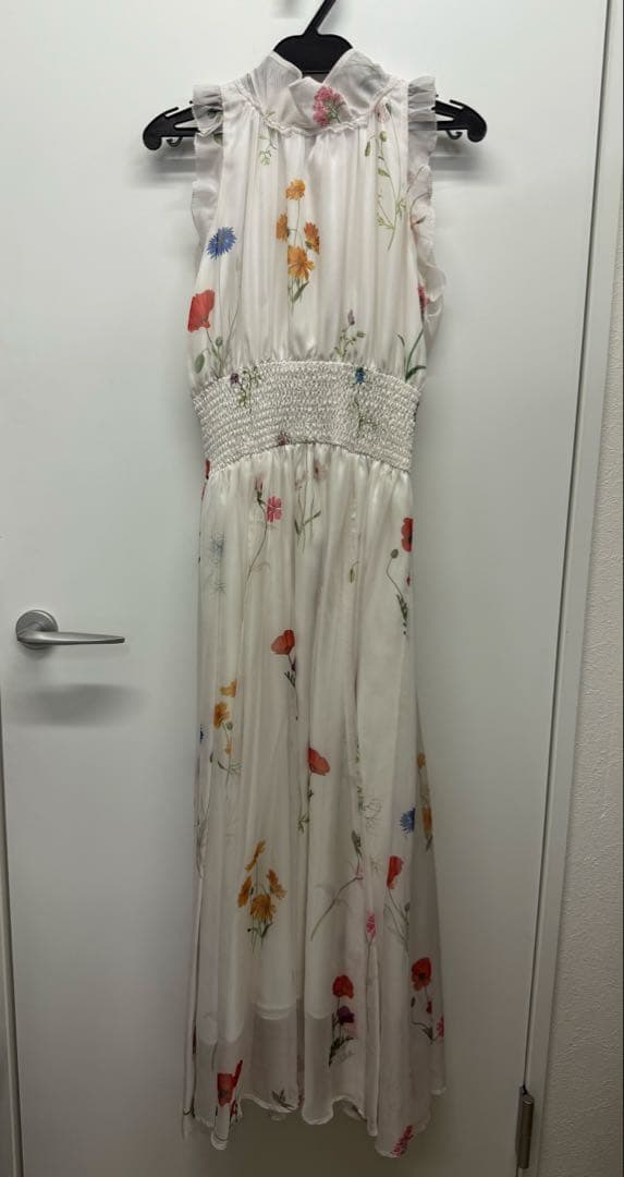 【新品 未使用】SNIDEL スナイデル フラワープリント マキシドレス