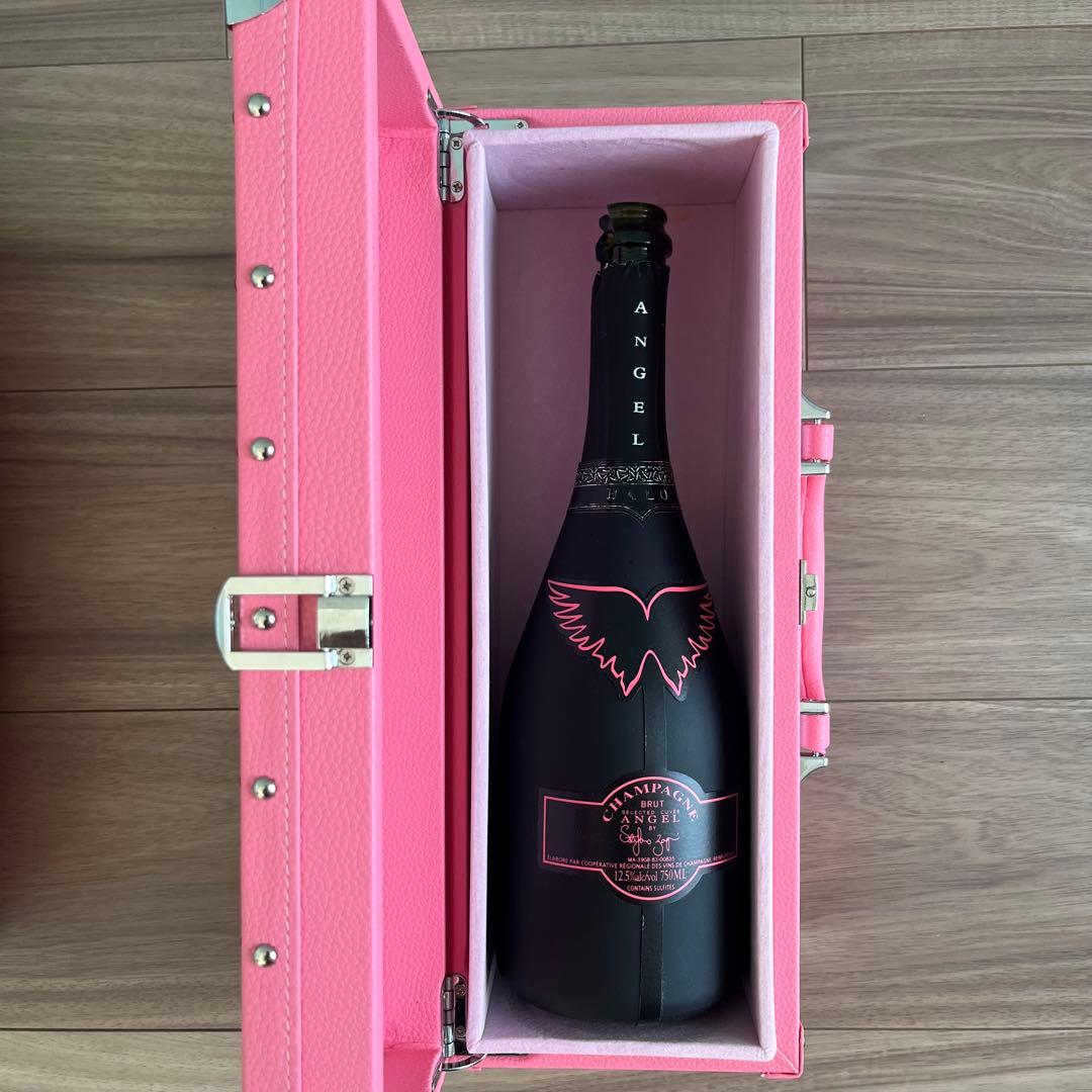 エンジェル シャンパン セット ボトルケース 空き瓶 7本セット