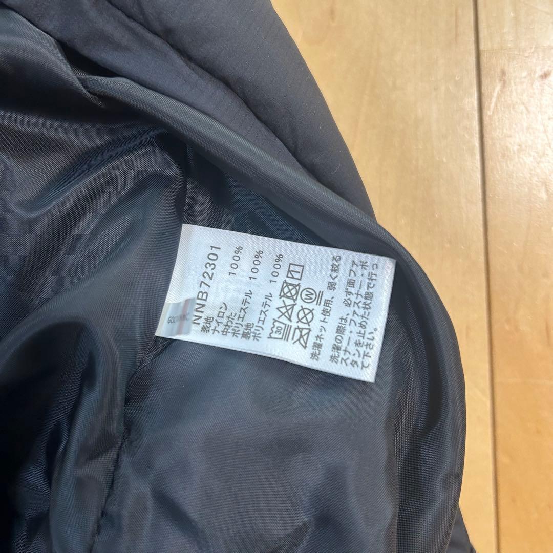 【試着のみ】THE NORTH FACE ベビーシェルブランケット　ブラック