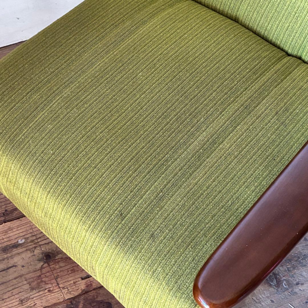 国産ヴィンテージ レトロ 1人掛けソファ ミッドセンチュリー ①