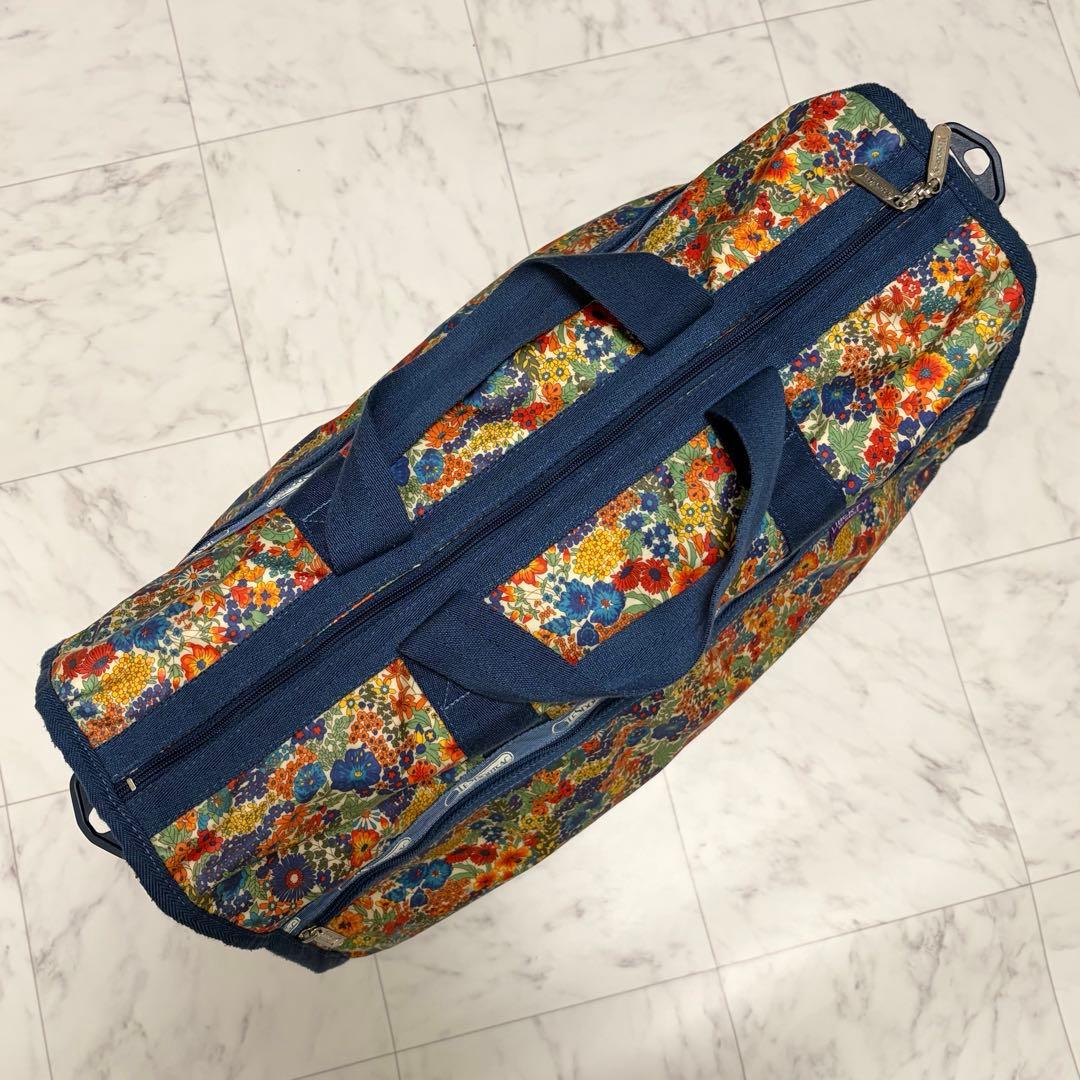 レア 美品 レスポートサック リバティコラボ ボストンバッグ ショルダーバッグ