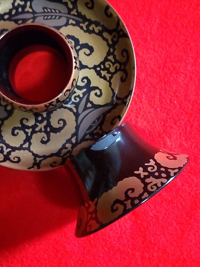 南宋鈞窯澱青釉紫紅窯変兎毫盞