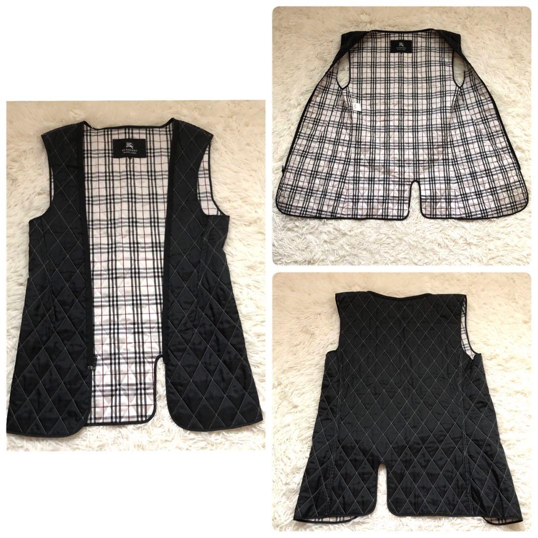 2way✨ライナー付　バーバリーブラックレーベル　トレンチコート チェック L