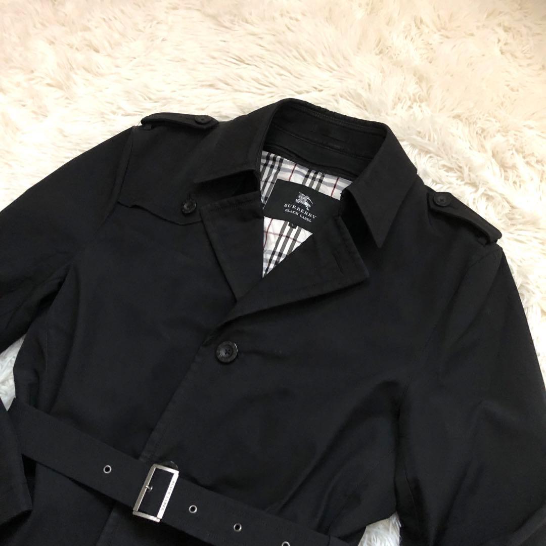2way✨ライナー付　バーバリーブラックレーベル　トレンチコート チェック L
