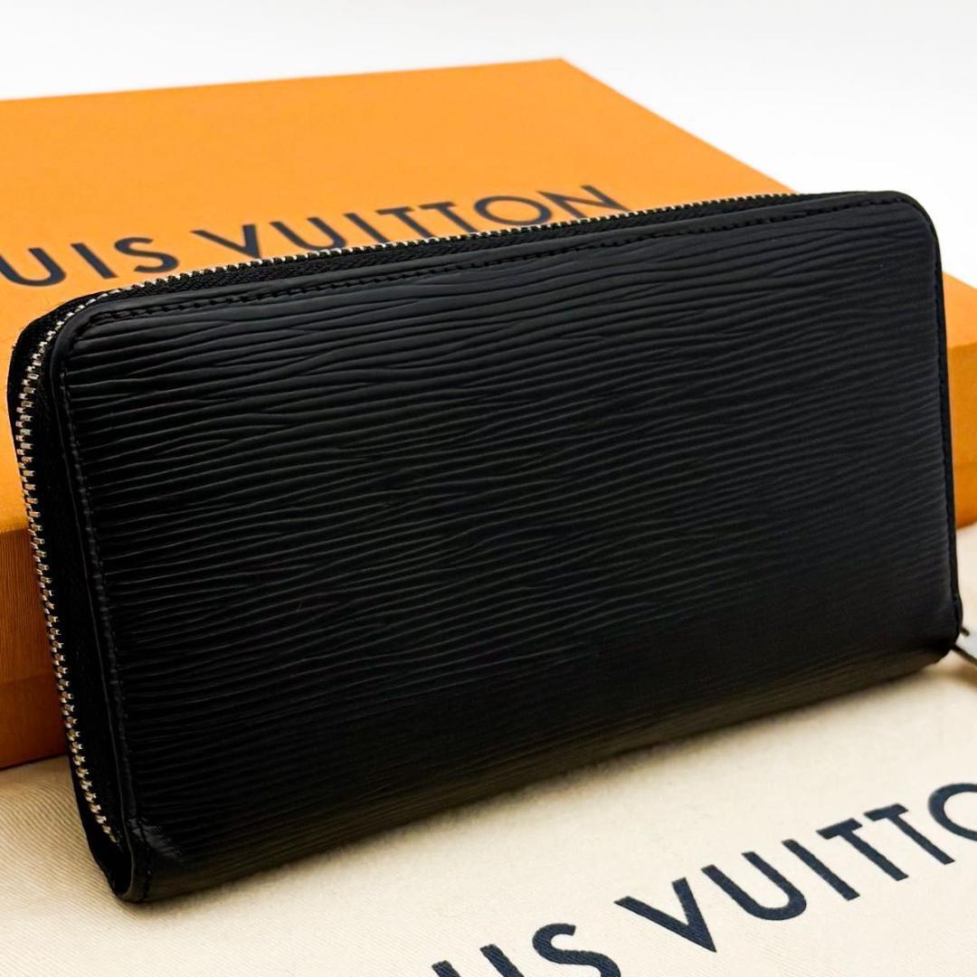 【美品】ルイヴィトン エピ ジッピーウォレット ノワール 長財布 ブラック