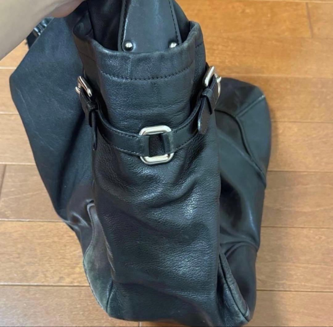 【PRADA プラダ】レザートートバッグ　黒