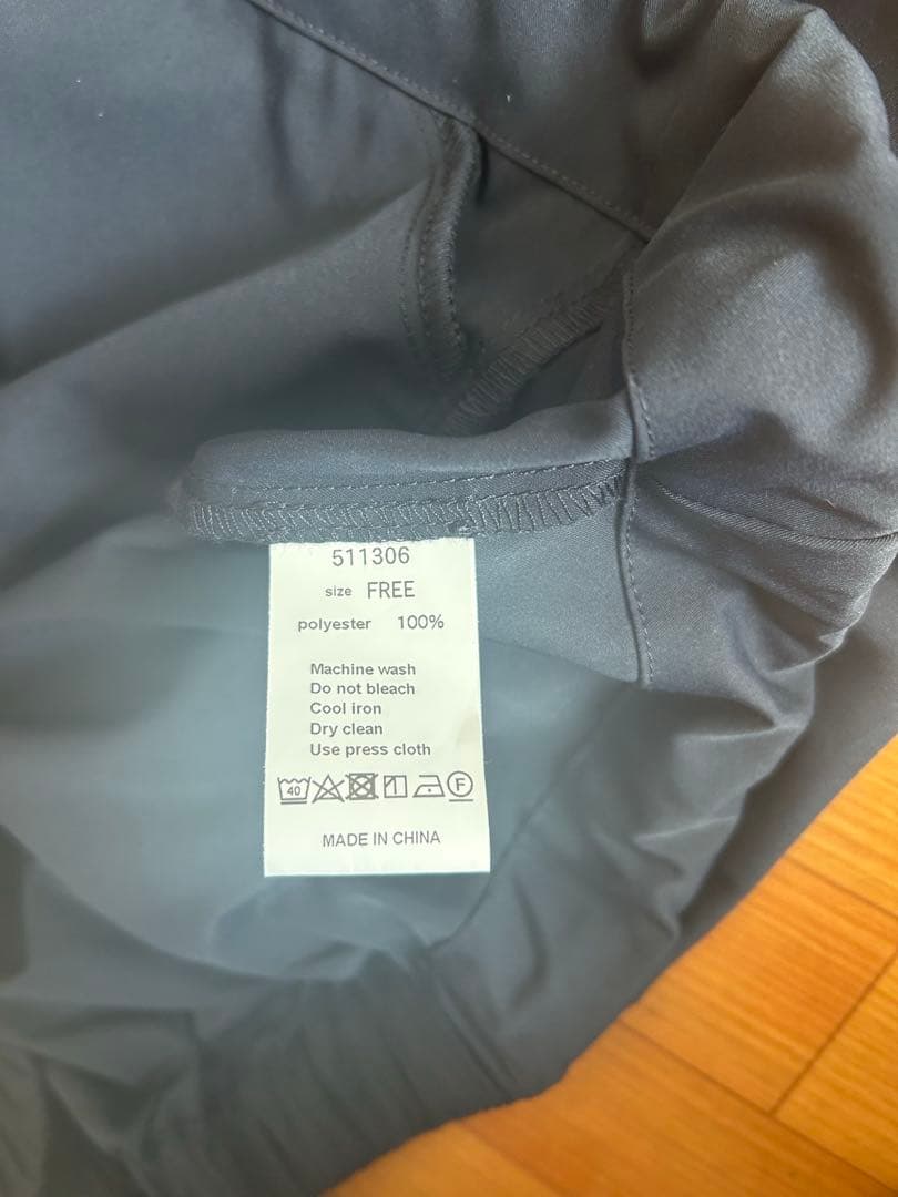 Mao made おっきめボタンのアノラックパーカー