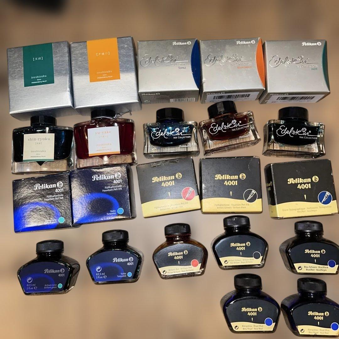 万年筆用インク　12本