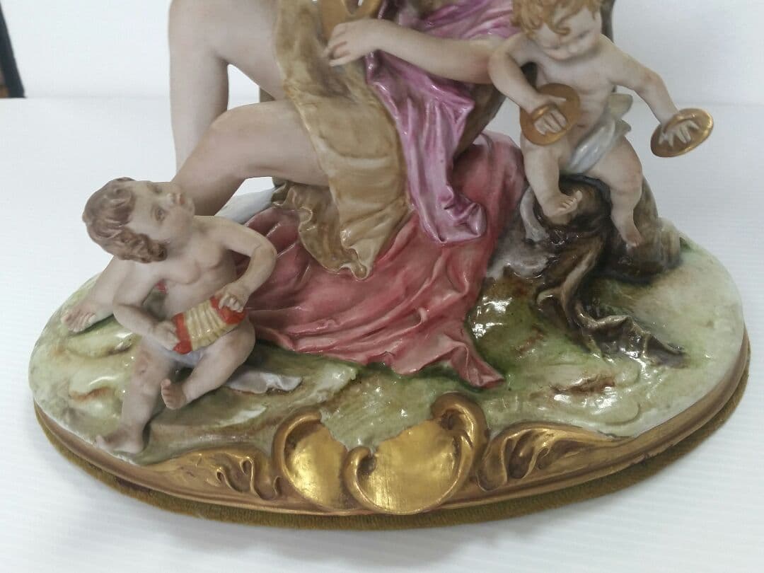 イタリアフィレンツエ陶器置物