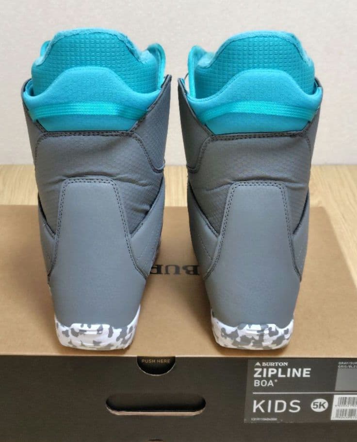 キッズ Burton ジップライン BOA スノーボードブーツ　23cm