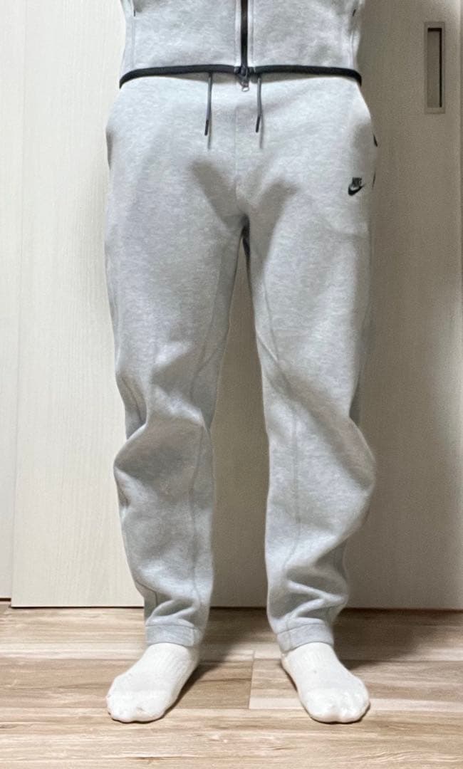 Nike ナイキ　グレー ジャージ上下セット S テックフリース