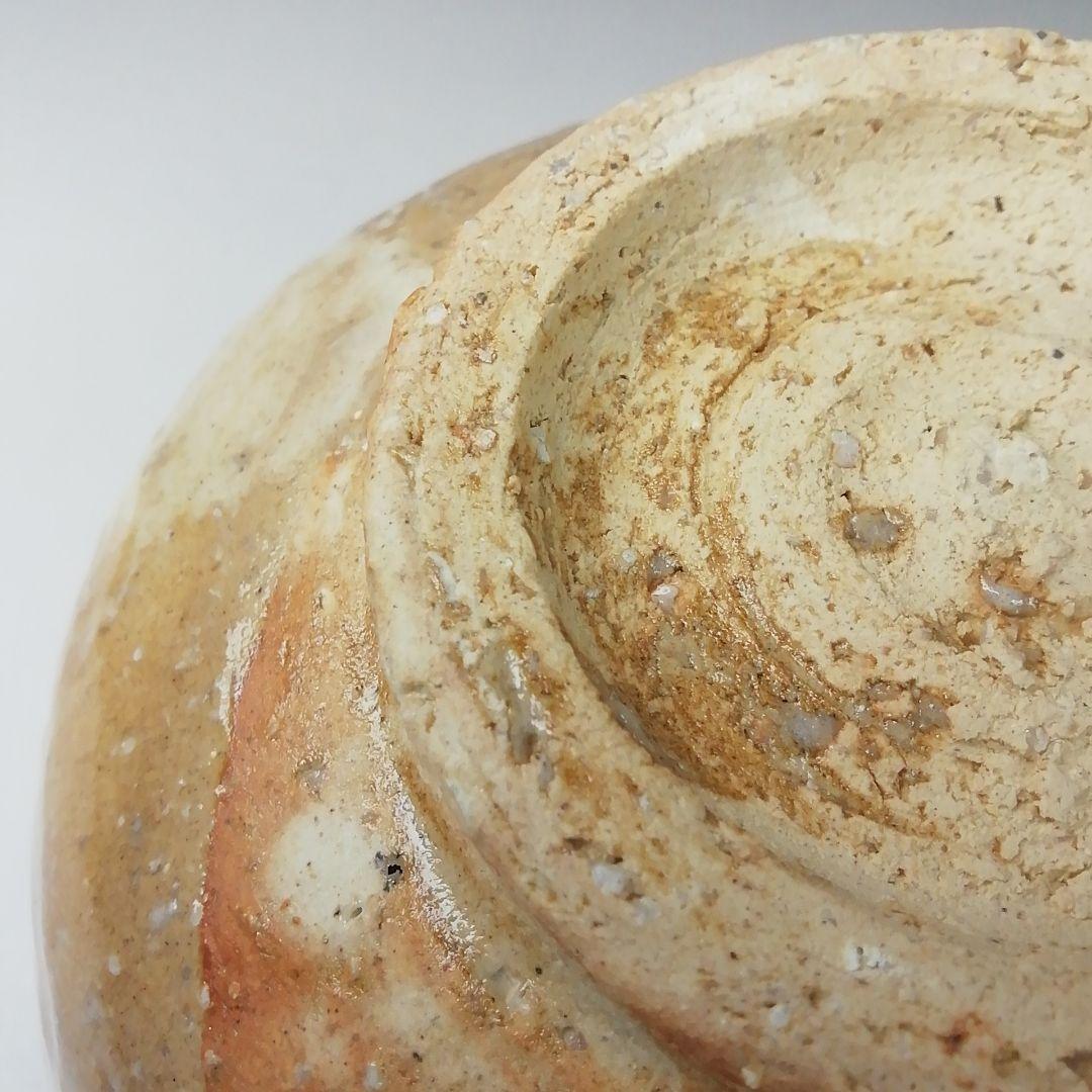 Ｔ３６６　茶碗　『萩茶碗』『野坂江月堂　野坂康起』　共箱　抹茶碗　茶道具