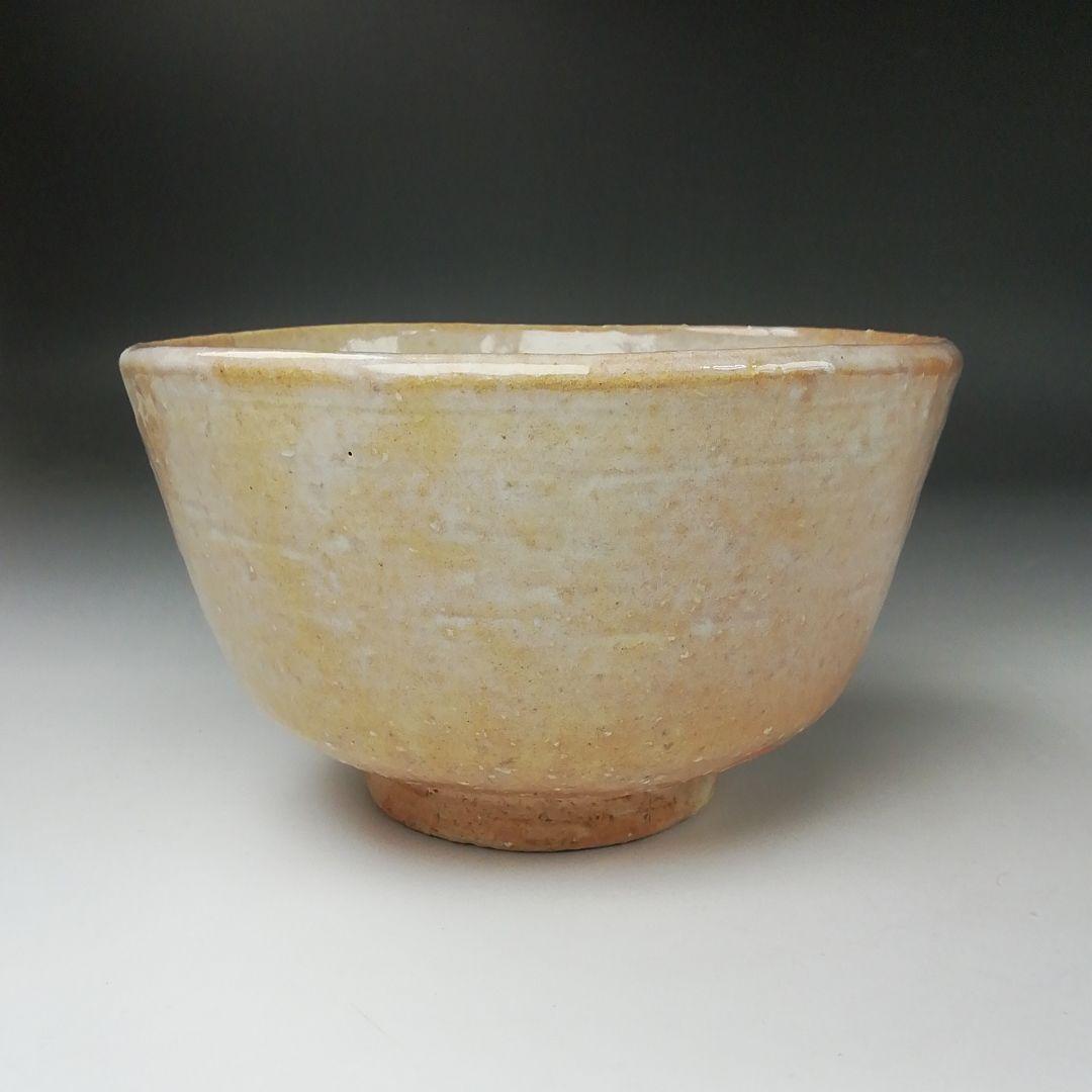 Ｔ３６６　茶碗　『萩茶碗』『野坂江月堂　野坂康起』　共箱　抹茶碗　茶道具