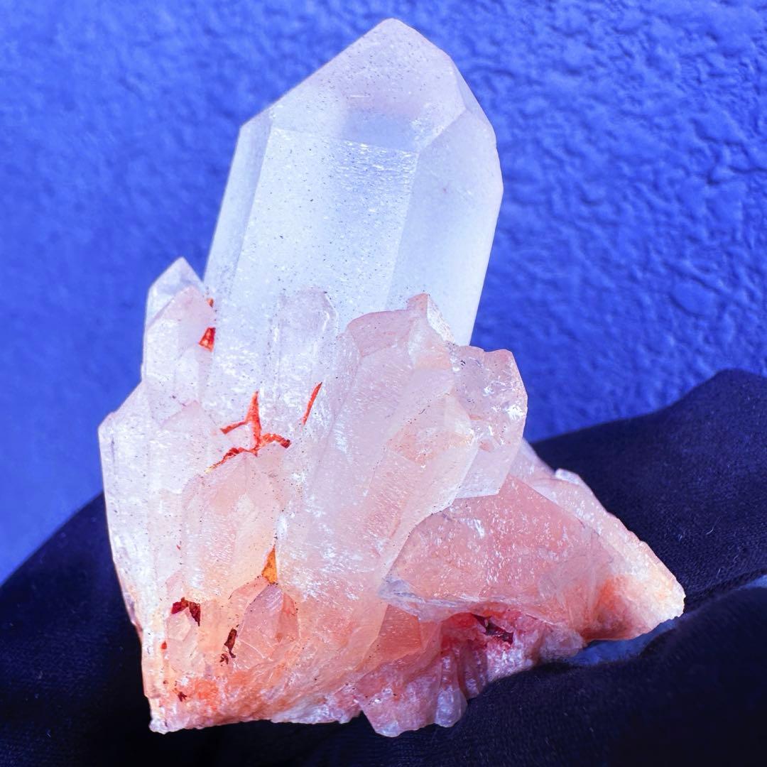 爆アレ❗️可愛いピンク♡超綺麗マダガスカル産パイナップルピンククラスターA1488