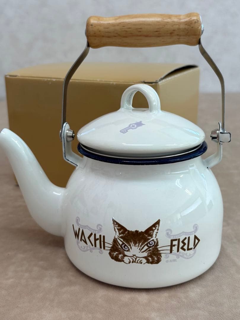 わちふぃーるどダヤンエンブレムホーローミニケトル