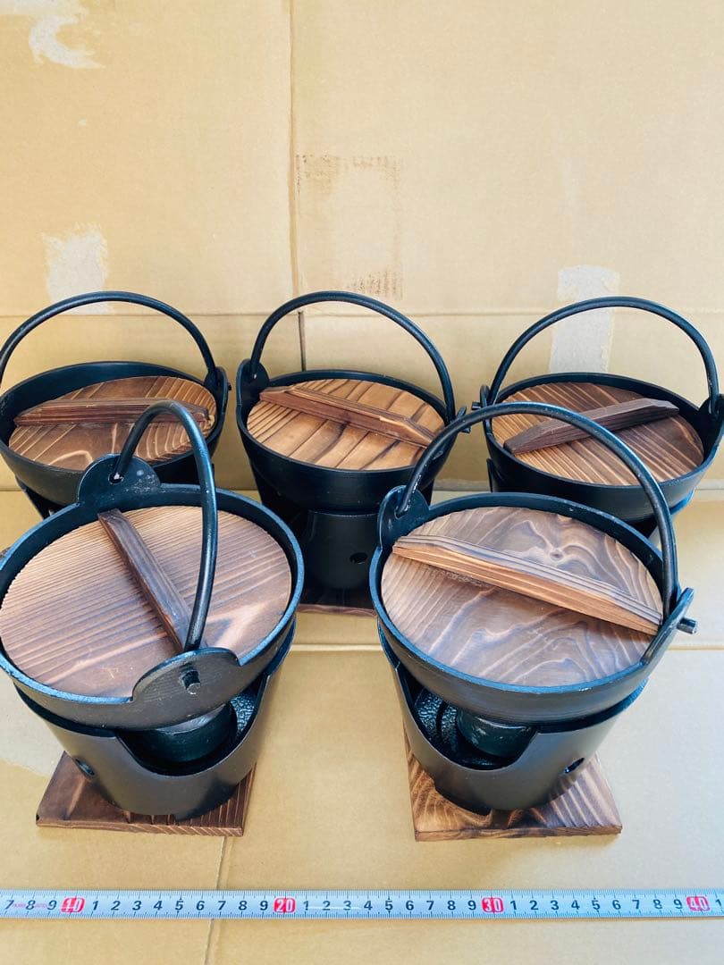 1人用鉄鍋セット　5セット