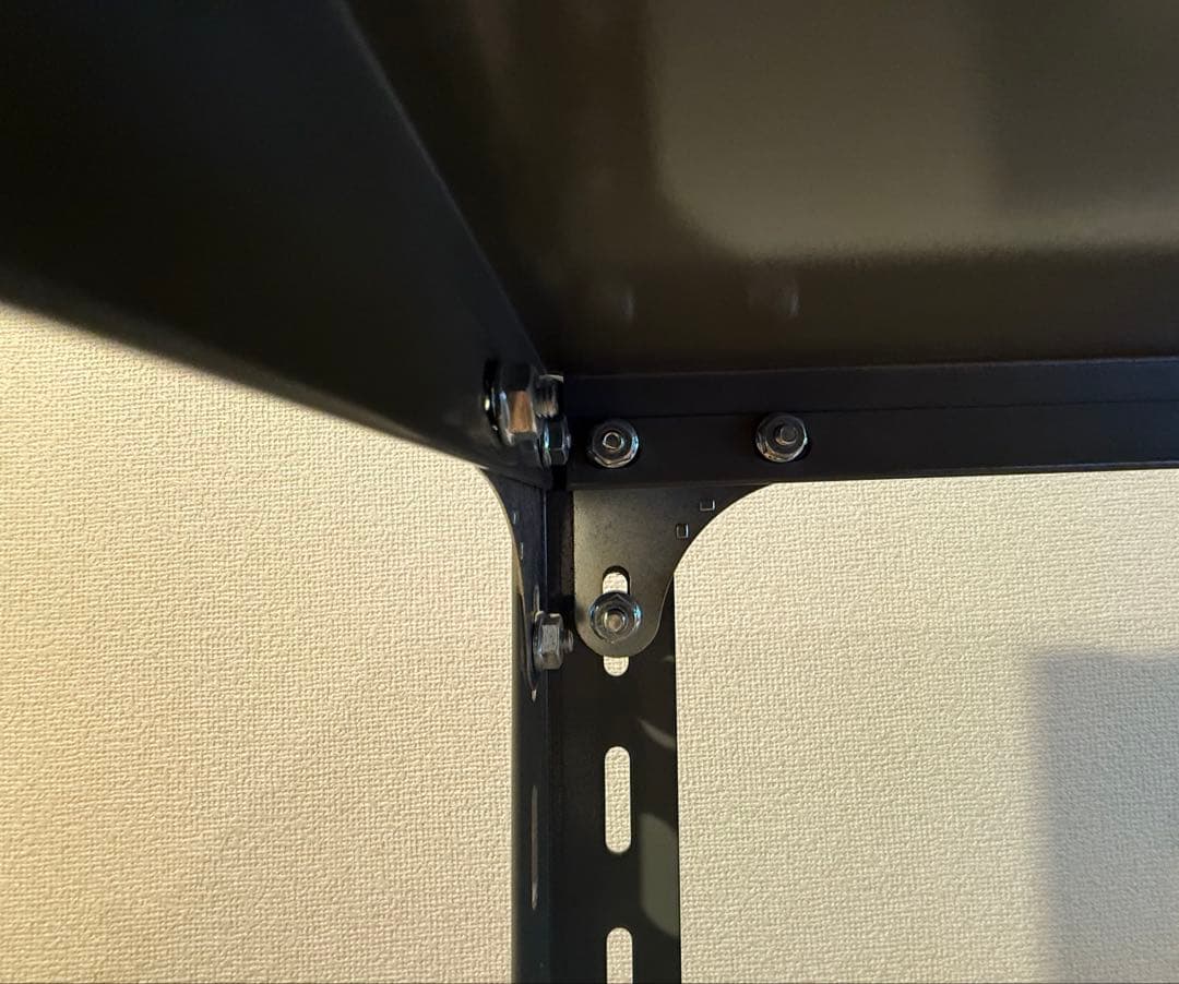 【D&DEPARTMENT】4段スチールラック グレー 中型