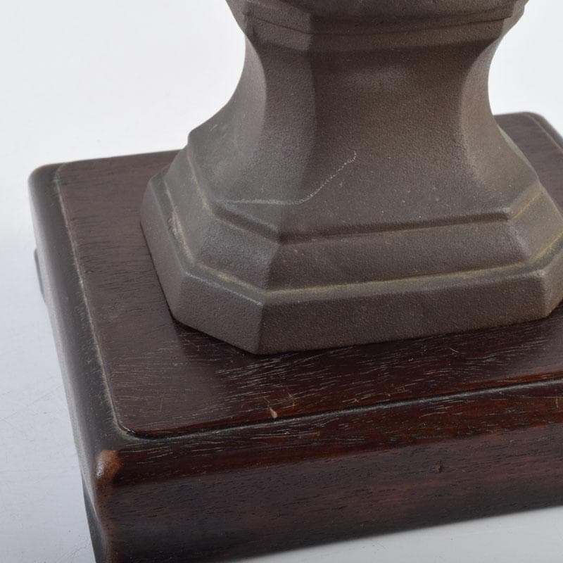 彫刻家　山本瑞雲作　玉定鋳　ブロンズ　東郷元帥像　高さ約23.5cm　V8960