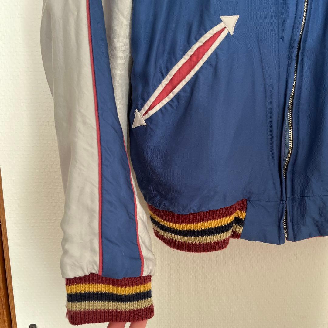 テーラー東洋 レア スカジャン リバーシブル 龍 富士山 舞子 笹虎 刺繍