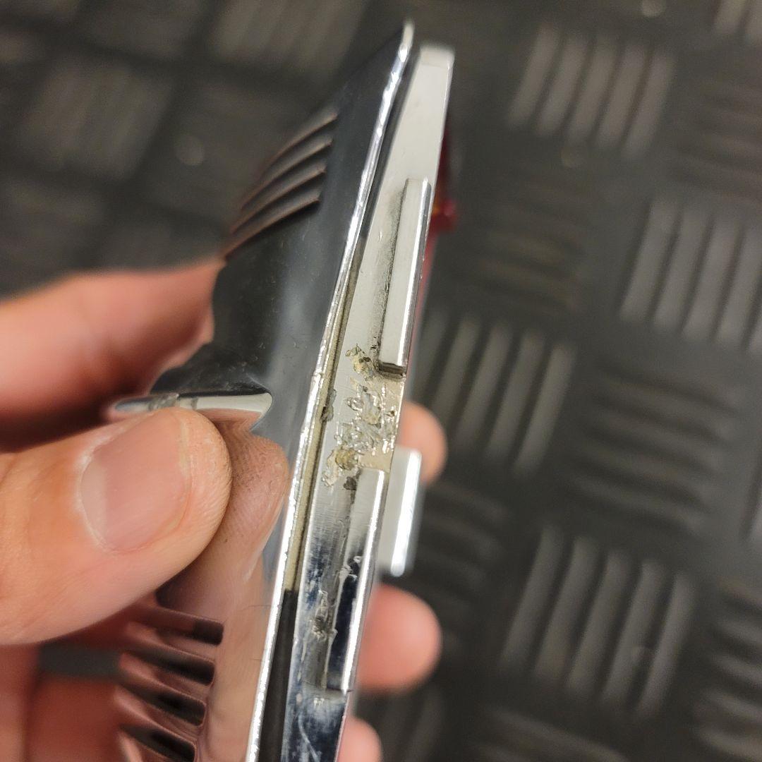 【Ron】ハーレー純正 リアフェンダーチップ クローム クリアキングリル