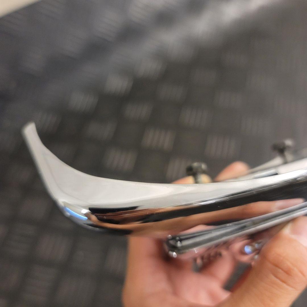 【Ron】ハーレー純正 リアフェンダーチップ クローム クリアキングリル