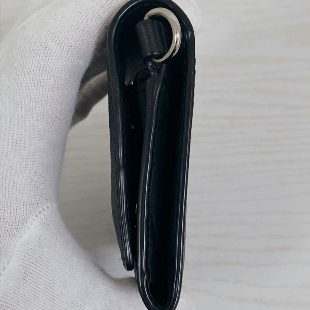 希少 バーバリー 二つ折りストラップ PVC シャドーチェック ケース