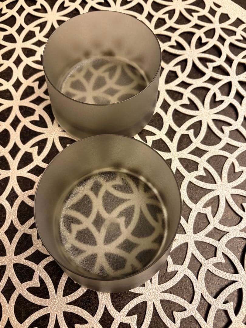 【美品】早い者勝ち！黒系ARAS 大皿ウェーブ斜め小鉢 カトラリー 2人用 ペア